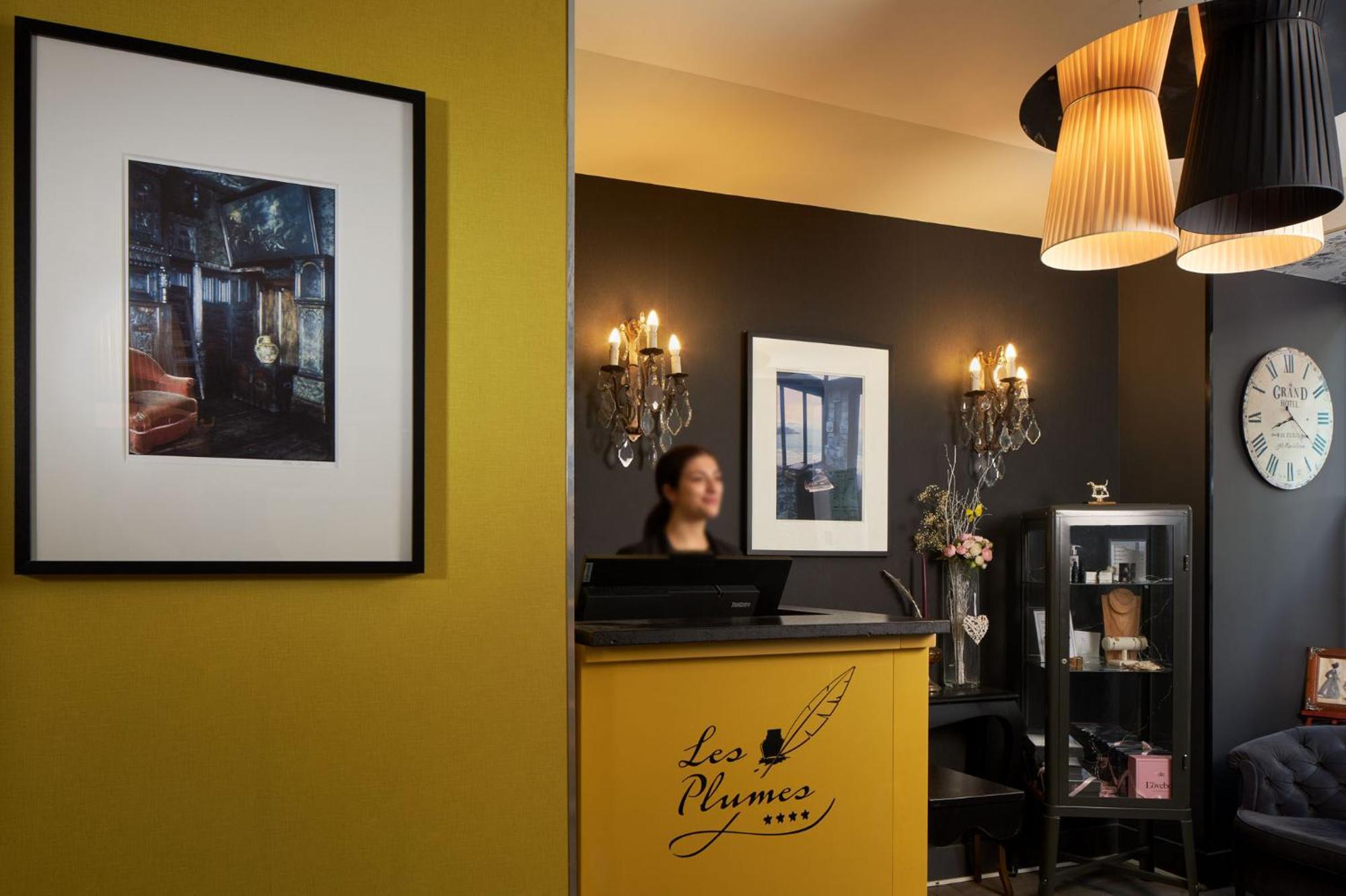 Les Plumes Hotel Paris Exterior foto
