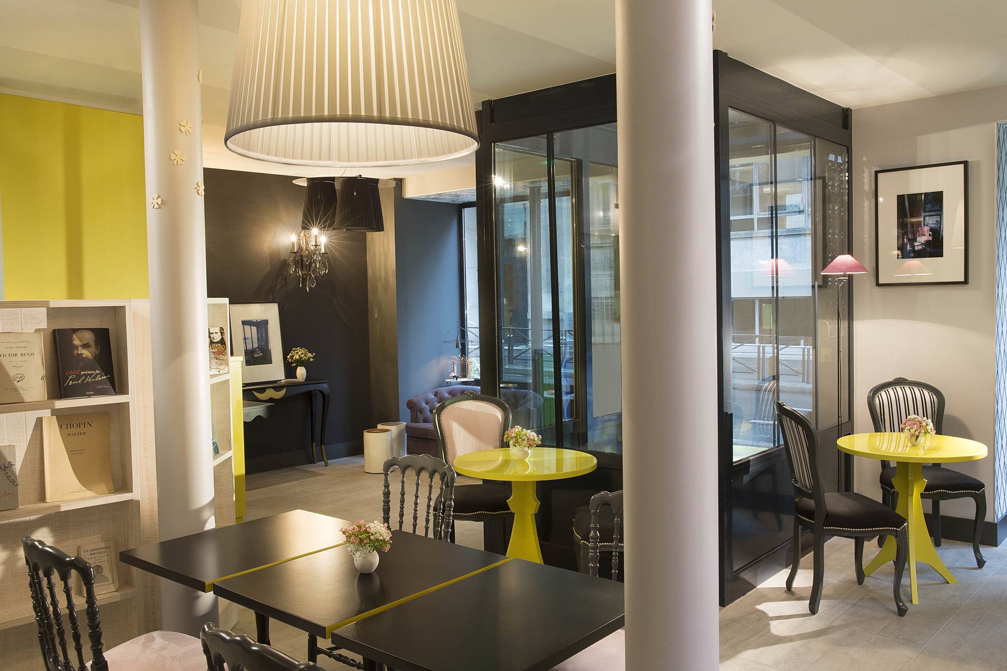 Les Plumes Hotel Paris Restaurant foto